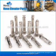 Manufacturer factory zinc plated steel wedge anchor/expansion bolt